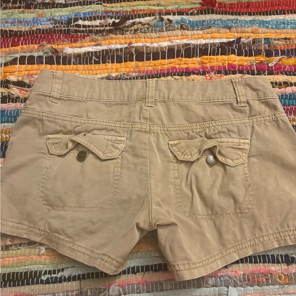 Mossimo Supply Co. Women's Tan Chino Shorts - Picture 3 of 3